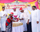 Bishop Peter Paul Saldanha celebrates Christmas joyously with St Anthony Ashram residents